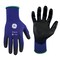 Ge Coated Gloves, Polyurethane, Royal Blue/Black, S 24 PK GG206S - alternate 1